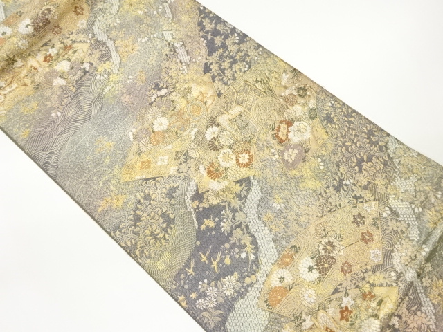 JAPANESE FUKURO OBI / WOVEN MICHINAGADORI